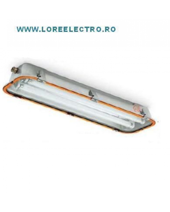 corp de iluminat Antiex 1x36W Italia zona 21, 22 prafuri, zona 2 gaze IP66