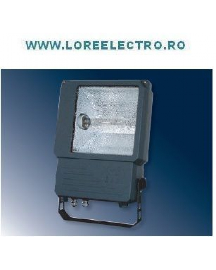 Proiector Antiex cu iodura metalica 250W, CEHIA, E40, tip protectie Ex II 3GD Ex nA tD A II T3 T166C, IP 65, Prevazut cu 2 presetupe, pentru zona 2 gaze si zona 22 prafuri.